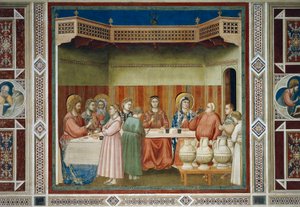 Les Noces de Cana (détail) - Giotto (c.1266 1337)