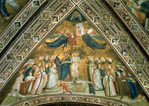Le mariage mystique de Saint François avec la Sainte Pauvreté - Giotto di Bondone school of Giotto di Bondone school of