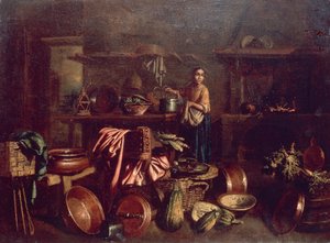 Dans la cuisine - Giovan Domenico Valentino