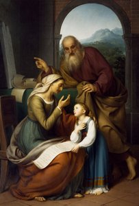 Éducation de la Vierge - Giovanni Carnovali