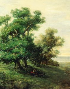 Paysage (détail) - Giovanni Carnovali