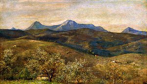 Vue dans les Apennins - Giovanni Costa