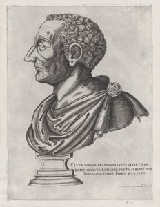 Speculum Romanae Magnificentiae : Buste de Tite-Live, 1582