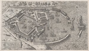 Speculum Romanae Magnificentiae : Port de Rome, 1581 - Giovanni Ambrogio Brambilla