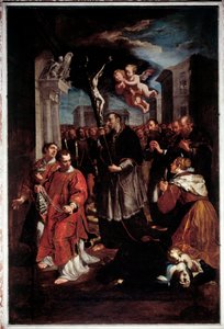 Procession de Saint Charles Borromée - Giovanni Andrea Ansaldo