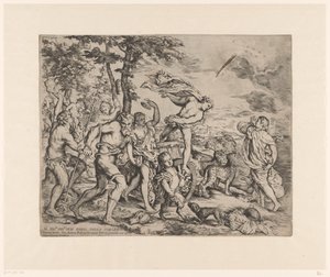 Bacchus rencontre Ariane à Naxos - Giovanni Andrea Podesta