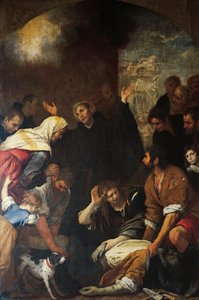 Saint Ignace ressuscitant un maçon
