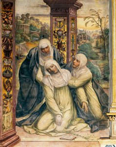 Extase de Sainte Catherine de Sienne (détail) - Giovanni Antonio Bazzi Sodoma