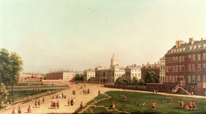 Nouveaux Horse Guards depuis St. James