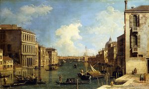 Le Grand Canal, Venise, regardant vers l
