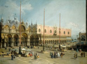 La place Saint-Marc, Venise, 1742-44 - Giovanni Antonio Canal