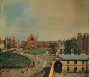 Whitehall depuis Richmond House, 1746