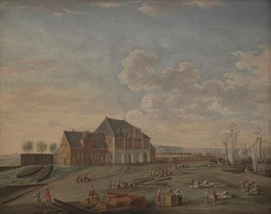 La douane de Copenhague - Giovanni Antonio Cesari