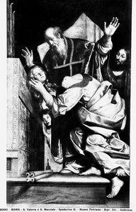 Sainte Valérie et Saint Martial - Giovanni Antonio Galli