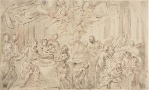 Salomé avec la tête de Saint Jean-Baptiste devant Hérode