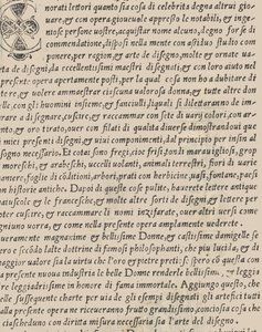 Essempio di recammi, page de titre verso, 1530 - Giovanni Antonio Tagliente