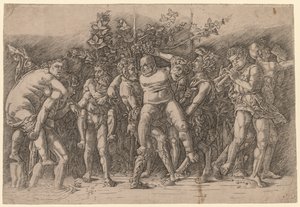 Bacchanale avec Silène - Giovanni Antonio da Brescia