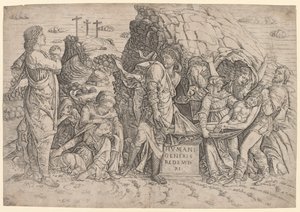 Mise au tombeau - Giovanni Antonio da Brescia