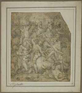 Scène de bataille - Giovanni Balducci