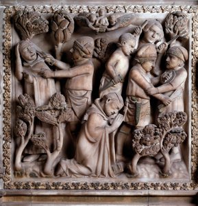 Représentation du martyre de Pierre de Vérone - Giovanni Balduccio