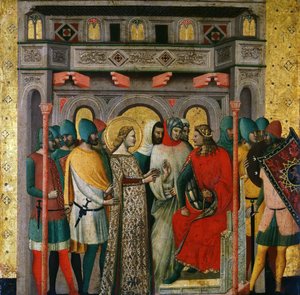 Saint Columba devant l