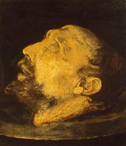 La tête de Saint Jean-Baptiste sur un plateau - Giovanni Battista (1567 1633) Crespi
