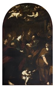 Le Mariage de la Vierge - Giovanni Battista and Gherardini Melchiorre Crespi