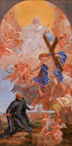 La Vision de Saint Ignace - Giovanni Battista (1639 1709) Gaulli