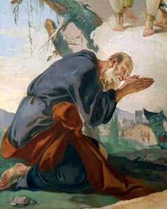 Abraham et les Anges (détail) - Giovanni Battista Tiepolo