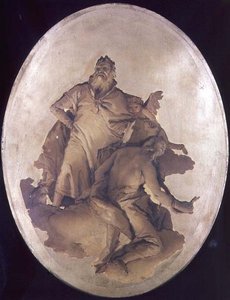 Allégorie du mérite et de la prudence - Giovanni Battista Tiepolo