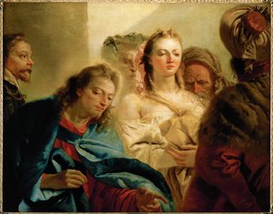 Le Christ et la femme adultère ... - Giovanni Battista (1696-1770) Tiepolo