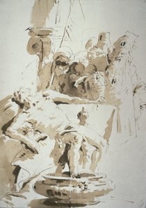 Fantaisie sur la mort de Sénèque - Giovanni Battista Tiepolo