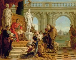 Mécène présentant les arts libéraux à l