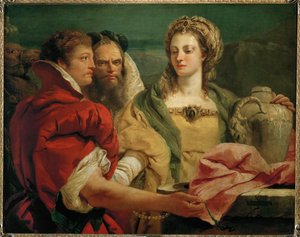 Rebecca au puits ... - Giovanni Battista (1696 1770) Tiepolo
