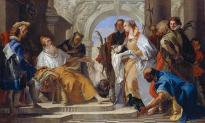 Les Saints Patrons de la famille Crotta, c.1750 - Giovanni Battista Tiepolo