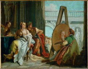 Le peintre Apelles, Alexandre le Grand et Campaspe ...