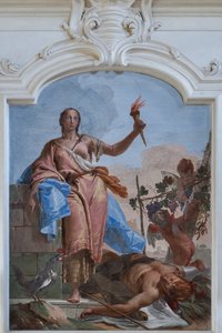 La vigilance triomphe du sommeil - Giovanni Battista Tiepolo