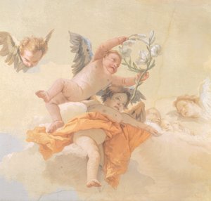 Gloire des Anges (détail) - Giovanni Battista Tiepolo