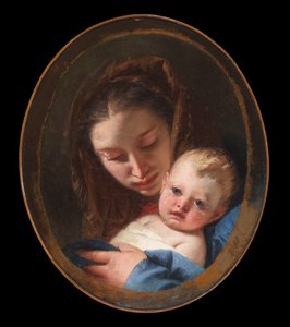 Madone et enfant, c.1730-45 - Giovanni Battista (1696 1770) Tiepolo