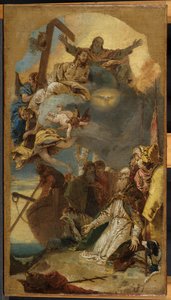 Martyr de Saint Clément, c.1734-39 - Giovanni Battista Tiepolo