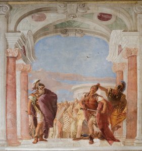 Minerve retenant Achille de tuer Agamemnon, de la Salle de l