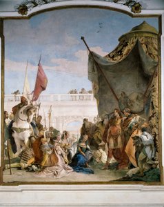 La famille de Darius III Codoman (détail)