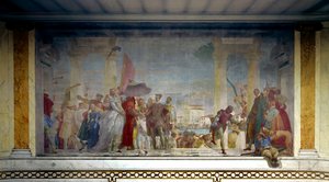 Le roi de France Henri III (1551-1589) reçu à Venise par Federico Contarini en 1574 à l