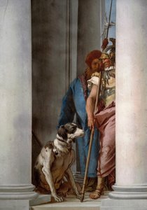 Ulysse et son chien Argus - Giovanni Battista Tiepolo