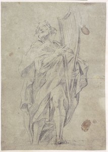 Le roi David avec sa harpe - Giovanni Battista Beinaschi