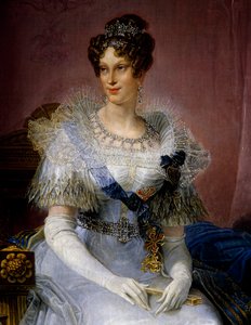 Portrait de Marie Louise, duchesse de Parme - Giovanni Battista Borghesi