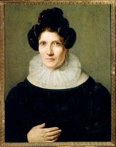 Portrait de Marie Louise de Habsbourg Lorraine, impératrice des Français (1791-1847) à 50 ans - Giovanni Battista Borghesi