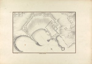 Pianta di Rodi - Giovanni Battista Borra