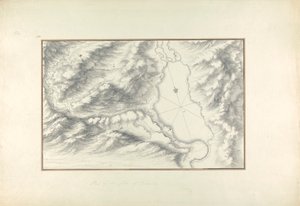 Plan du lac de Tibériade - Giovanni Battista Borra