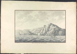 Scoglio di Silla nel Faro di Mesina - Giovanni Battista Borra